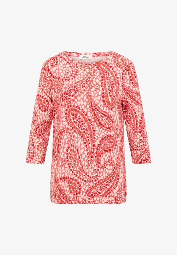 s.Oliver Long sleeved top - himbeere
