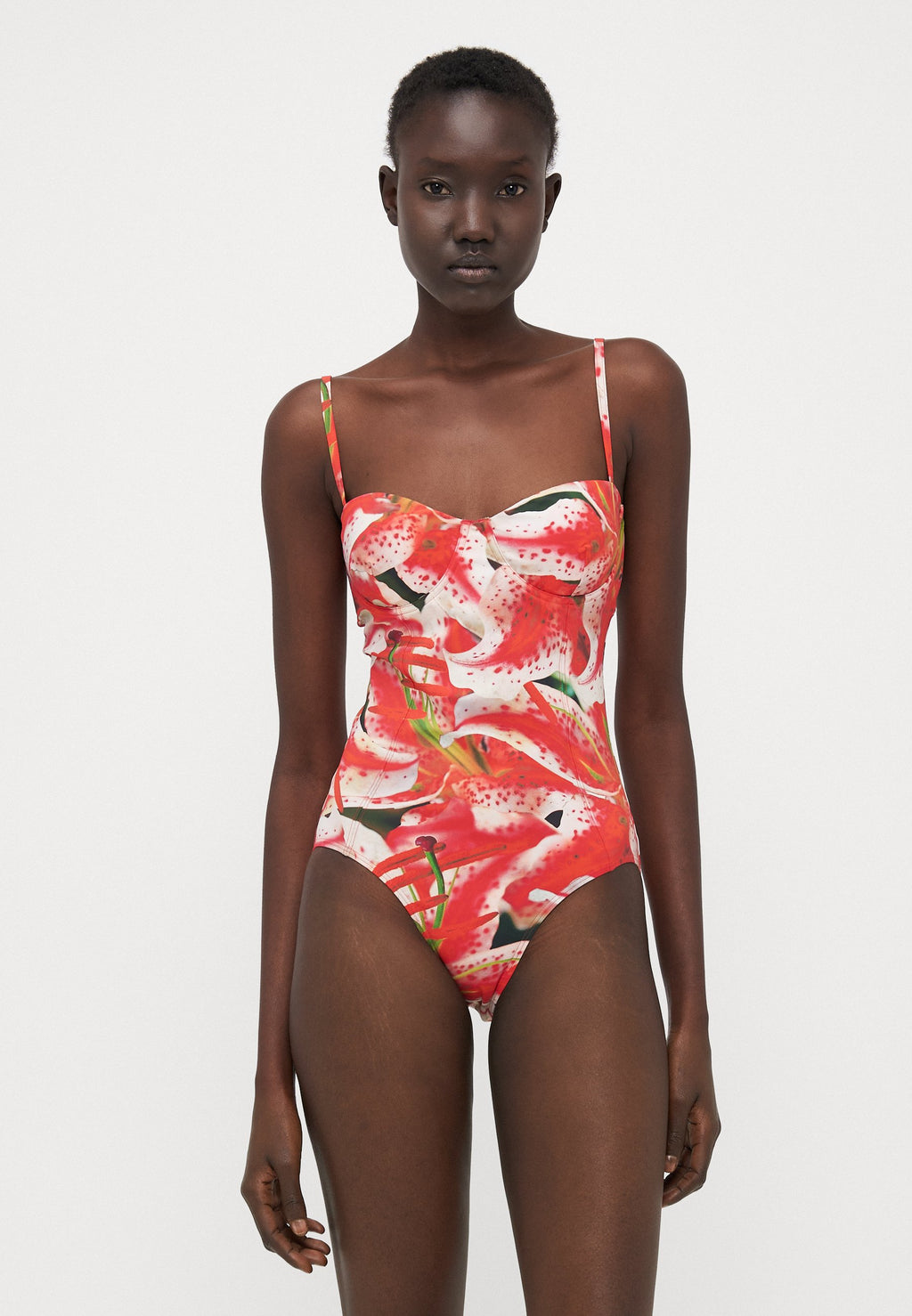 Tory Burch PRINTED  UNDERWIRE SWIMSUIT