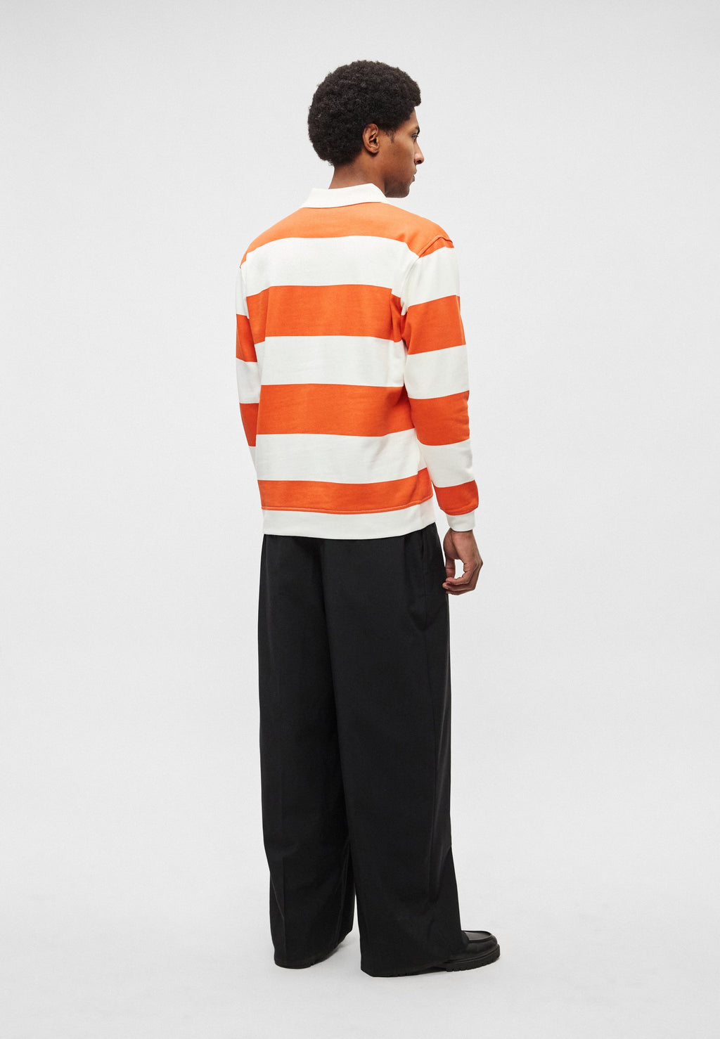 Marc O'Polo DENIM POLO BLOCK STRIPE RELAXED