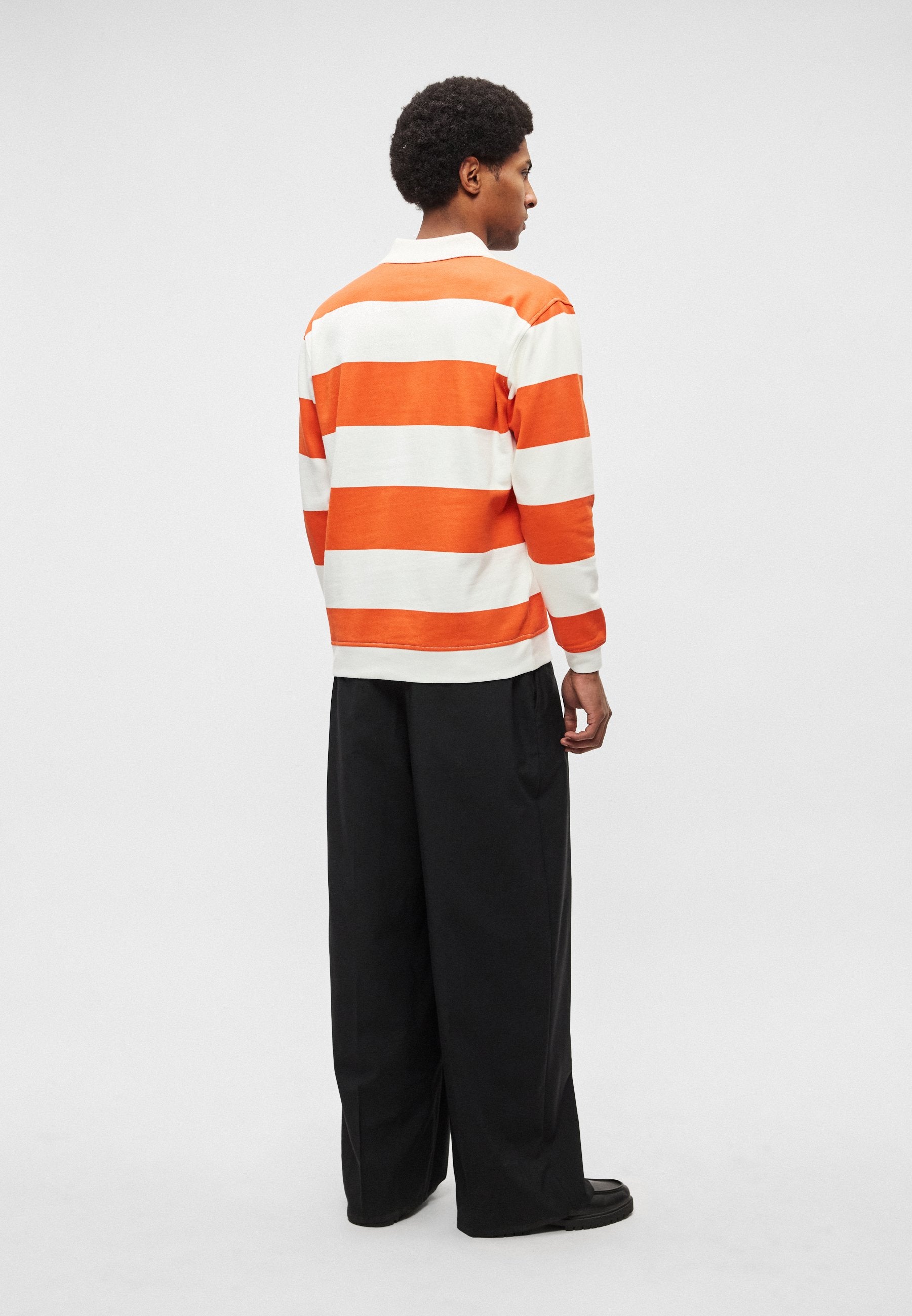 Marc O'Polo DENIM POLO BLOCK STRIPE RELAXED