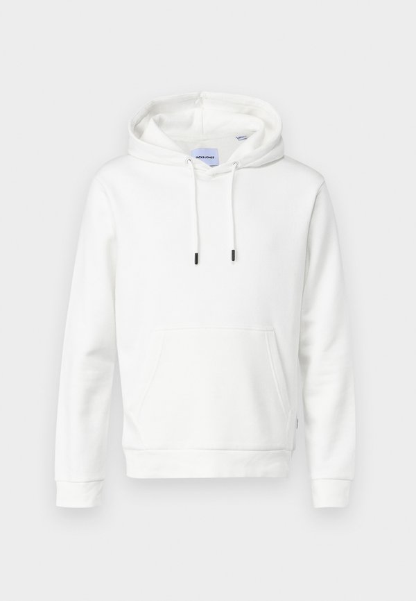 Jack & Jones JJEBRADLEY SWEAT HOOD NOOS - Hoodie - cloud dancer