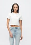 Calvin Klein Jeans LOGO CROPPED TEE