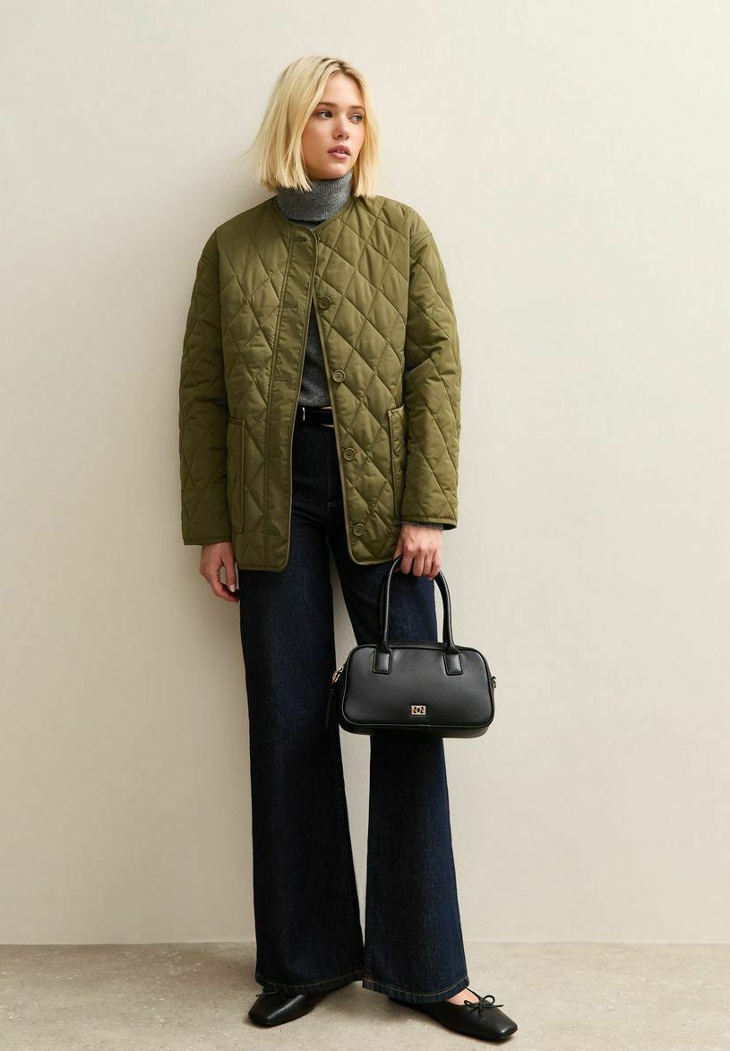 New Look LONGLINE QUILTED