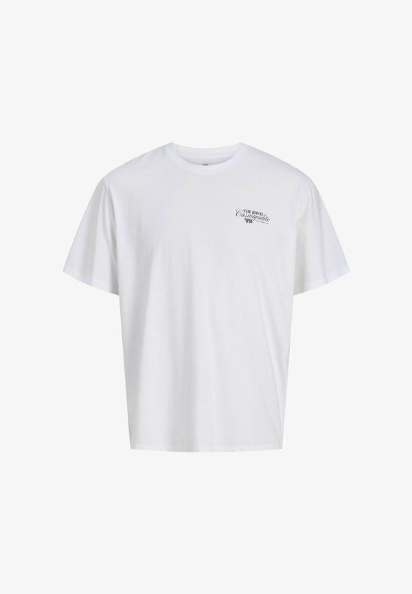 Jack & Jones T- - Print T-shirt - bright white