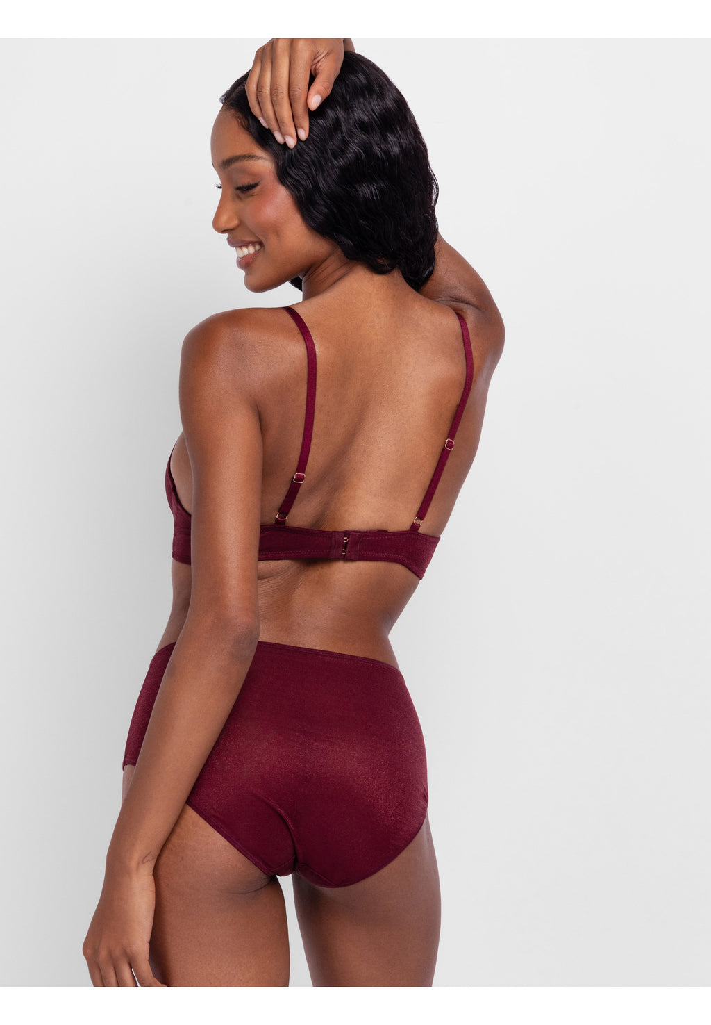 DORINA ORIGINS-SHIMMER MESH_PUSH UP PLUNGE