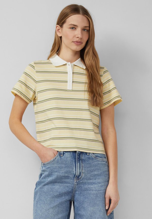 s.Oliver POLO-SHIRT - Polo shirt - hellgelb
