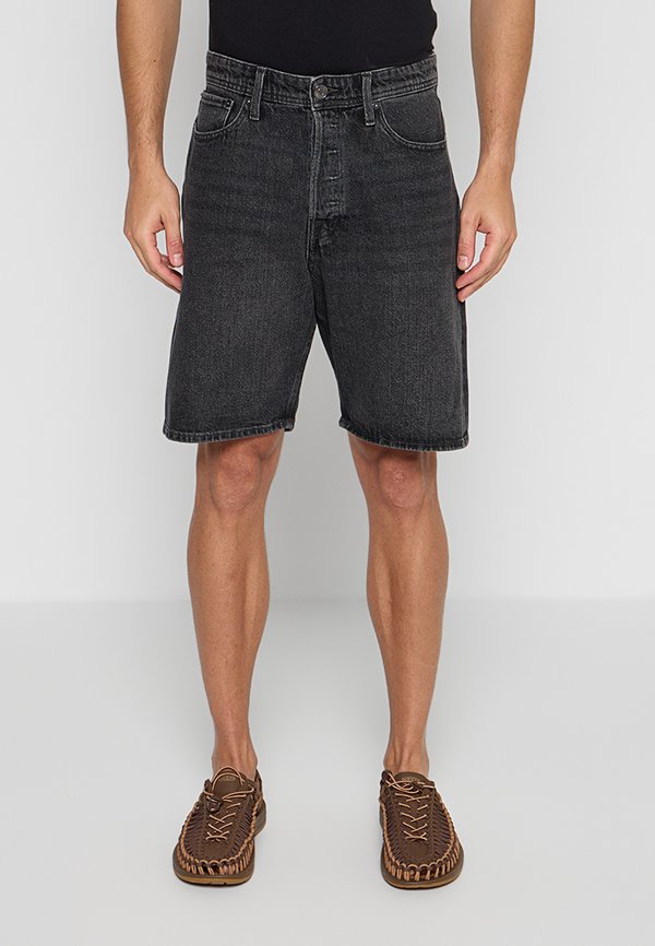 Jack & Jones JWHTONY JJORIGINAL SHORTS AT 211 - Denim shorts - black denim