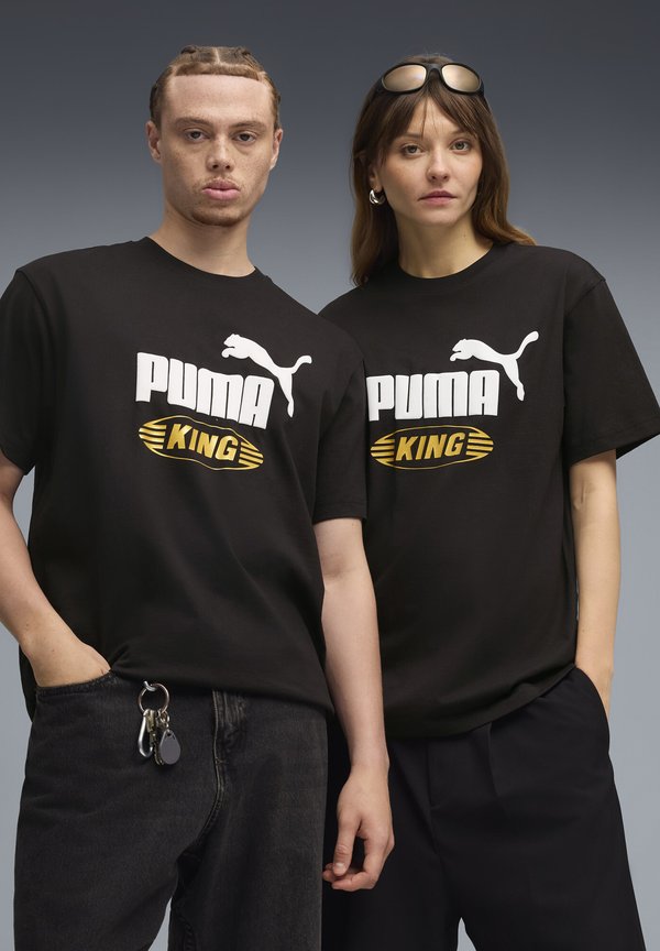 Puma FUTURE.PUMA.ARCHIVE KING RELAXED T-SHIRT - Print T-shirt - black