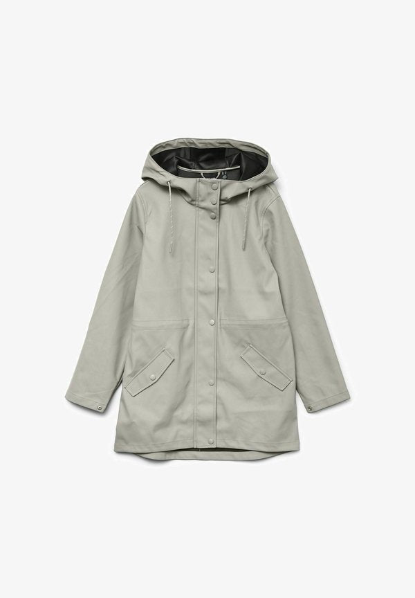 Vero Moda VMMALOU COATED JACKET NOOS - Waterproof jacket - moonbeam