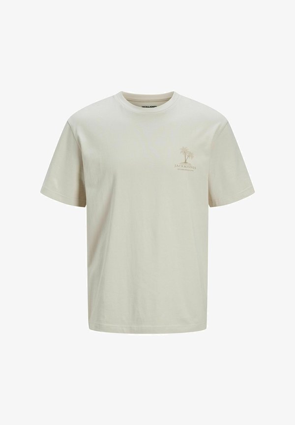Jack & Jones Backprintet - Print T-shirt - moonbeam