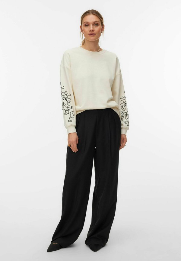 Vero Moda SWEATSHIRTS VMLADA SWEATSHIRT - Sweatshirt - birch