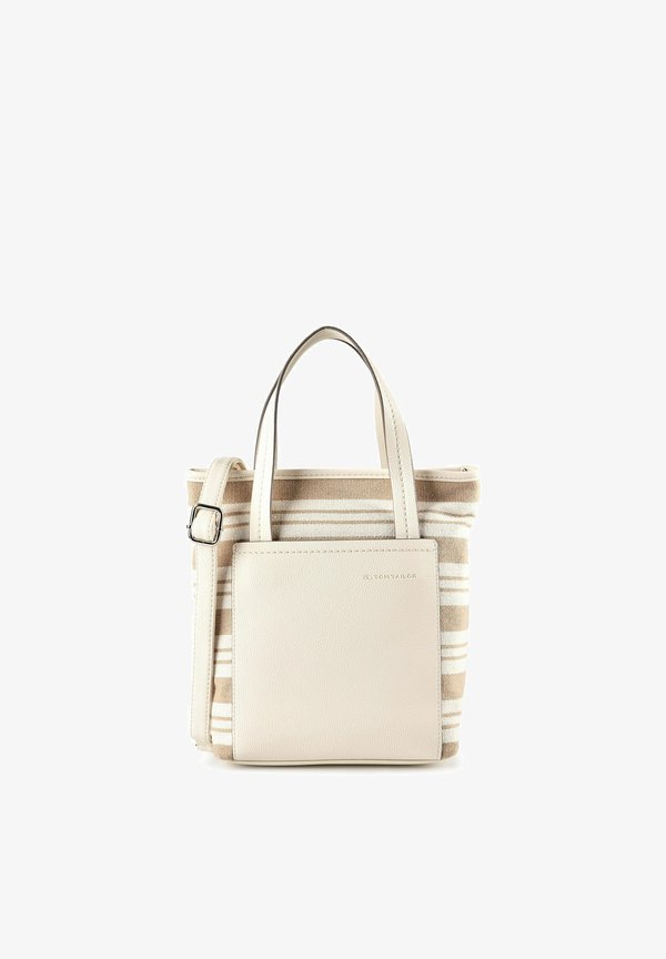 TOM TAILOR ELODIE SHOPPER TASCHE S 26 CM - Handbag - mixed off white