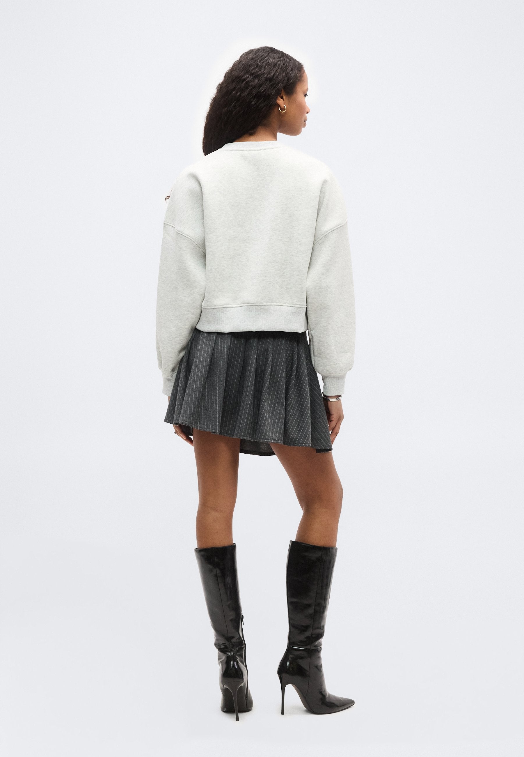 Gina Tricot CROP CREWNECK