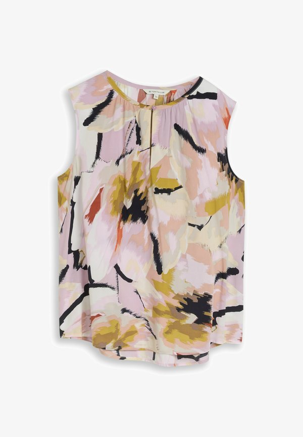 TOM TAILOR BLUSENTOP MIT MUSTER - Blouse - big abstract flower print