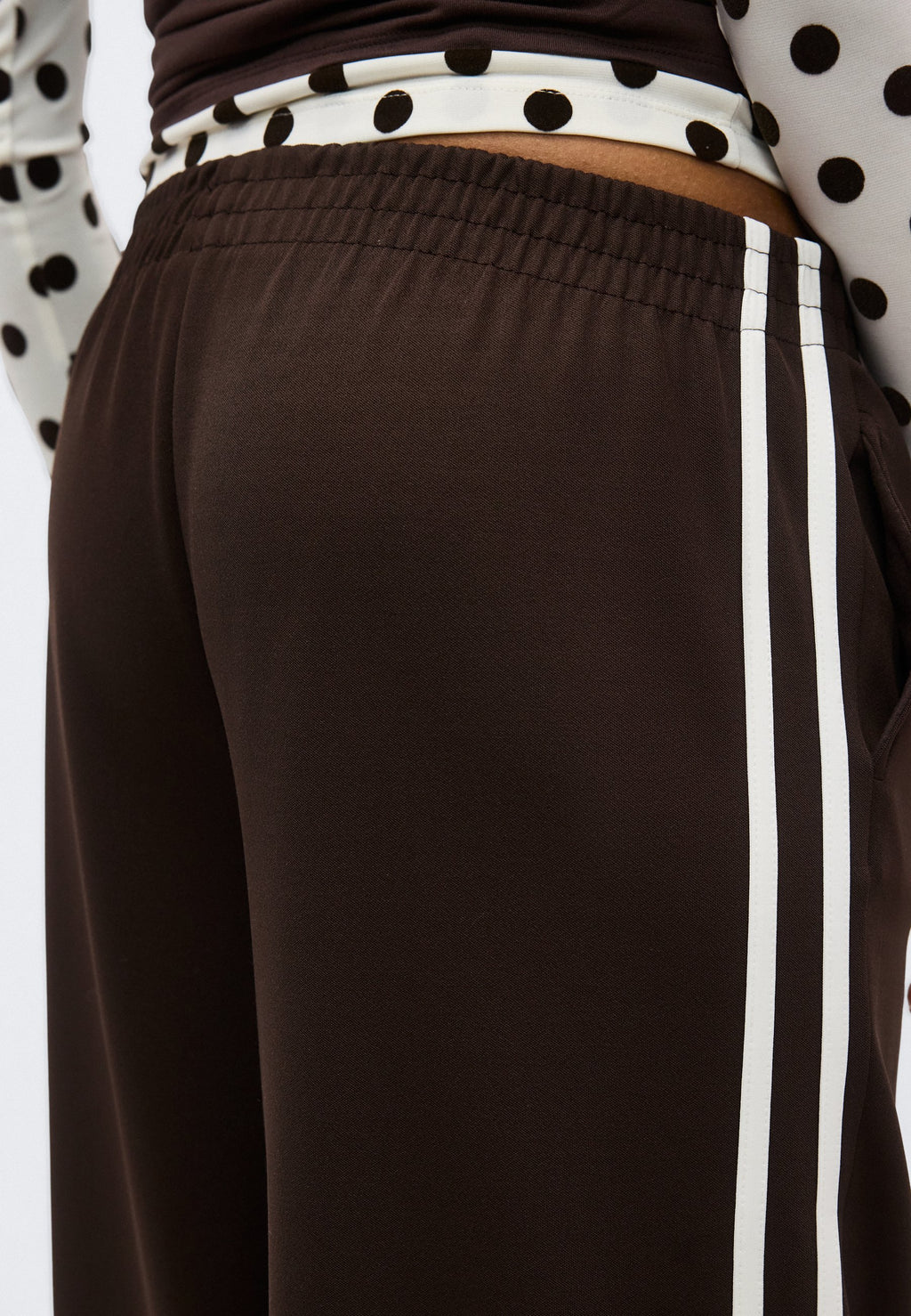 Gina Tricot SPORTY WIDE TROUSERS