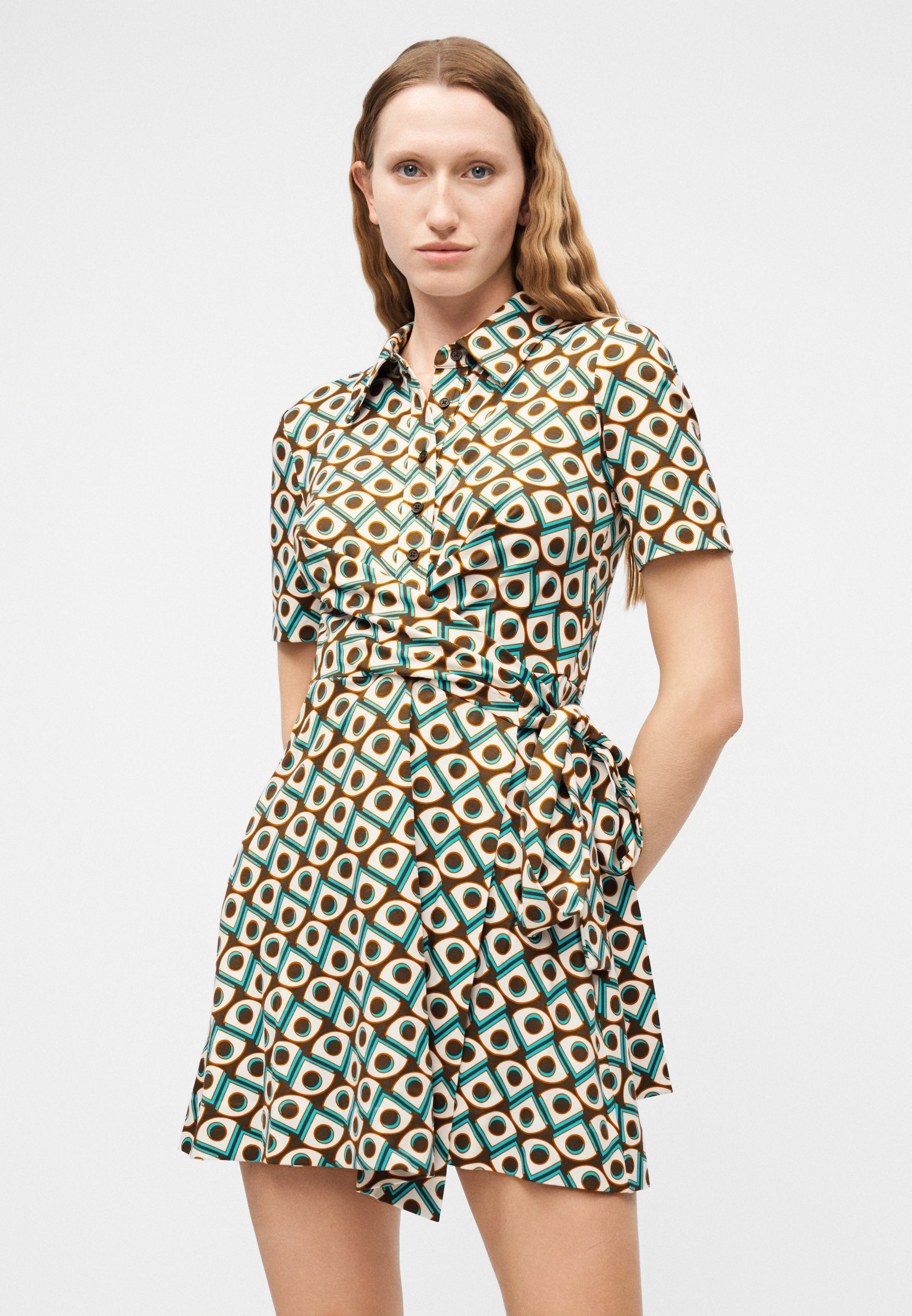 Diane von Furstenberg SHORT SLEEVE DRESS