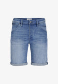 Jack & Jones Denim Regular Fit - Denim shorts - blue denim