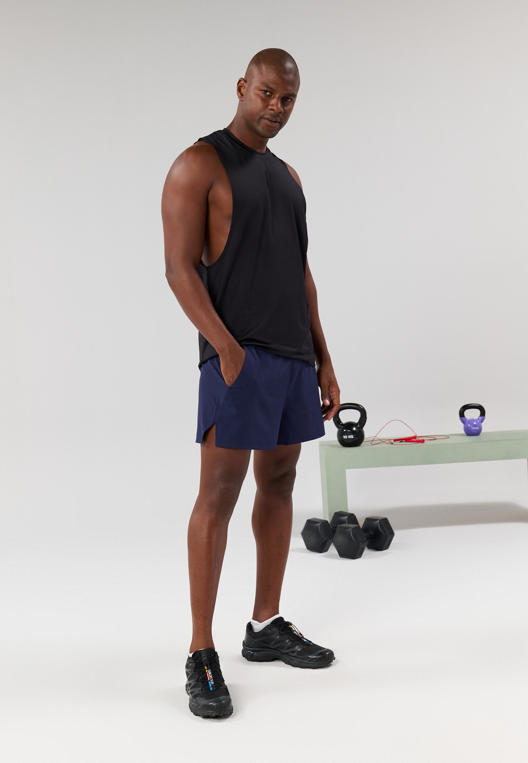 Pier One Sport MID LENGTH SPORTS SHORTS WITH POCKETS