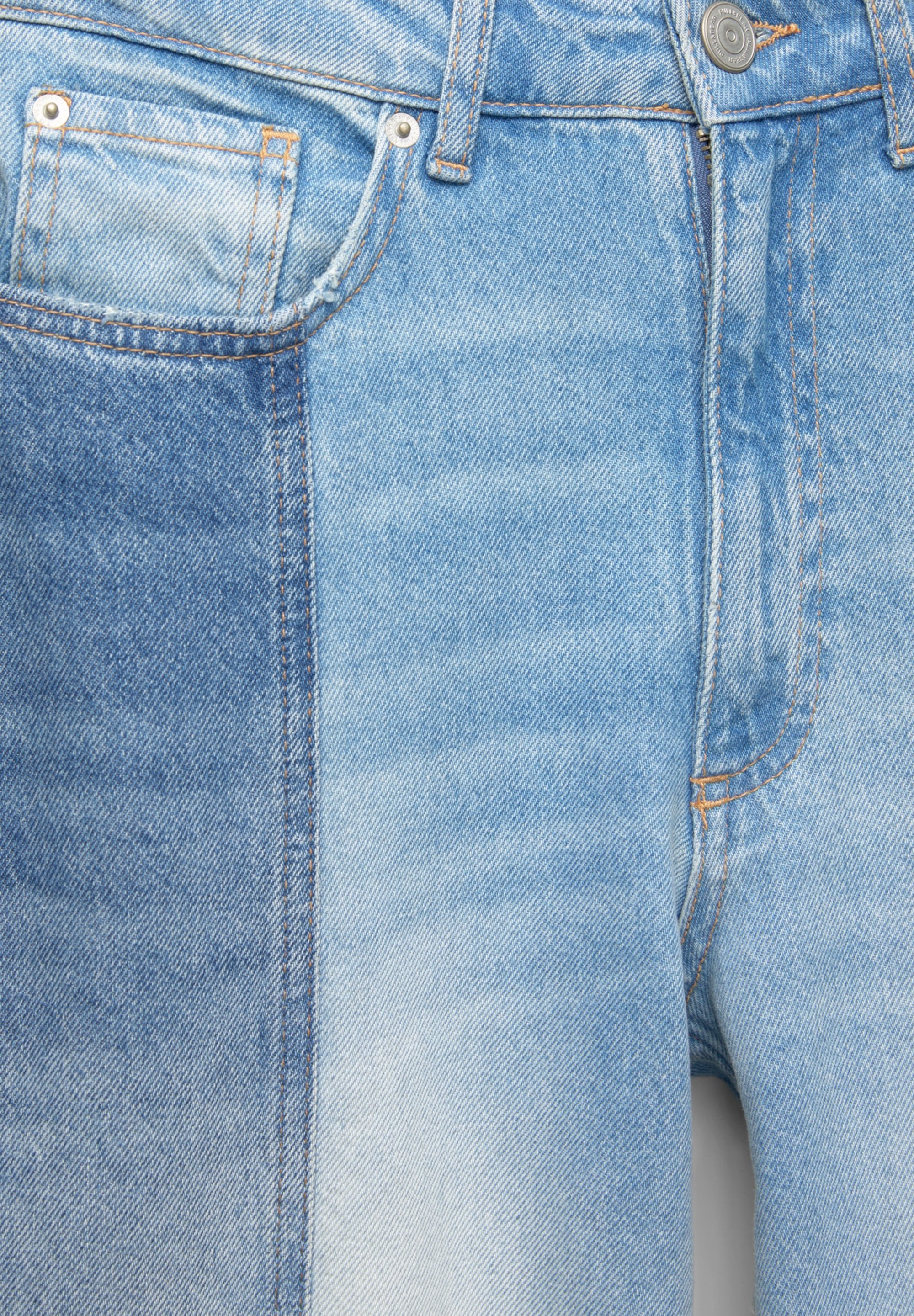 PULL&BEAR WIDE-LEG PATCHWORK