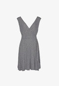 s.Oliver Day dress - anthrazit-rosa-bedruckt