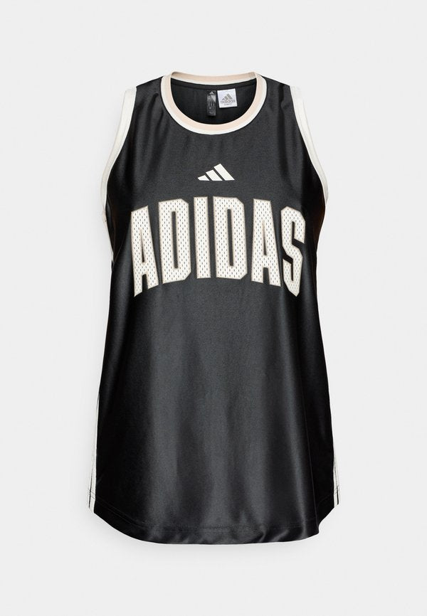 adidas Sportswear STADIUM - Top - black/crystal linen/off white