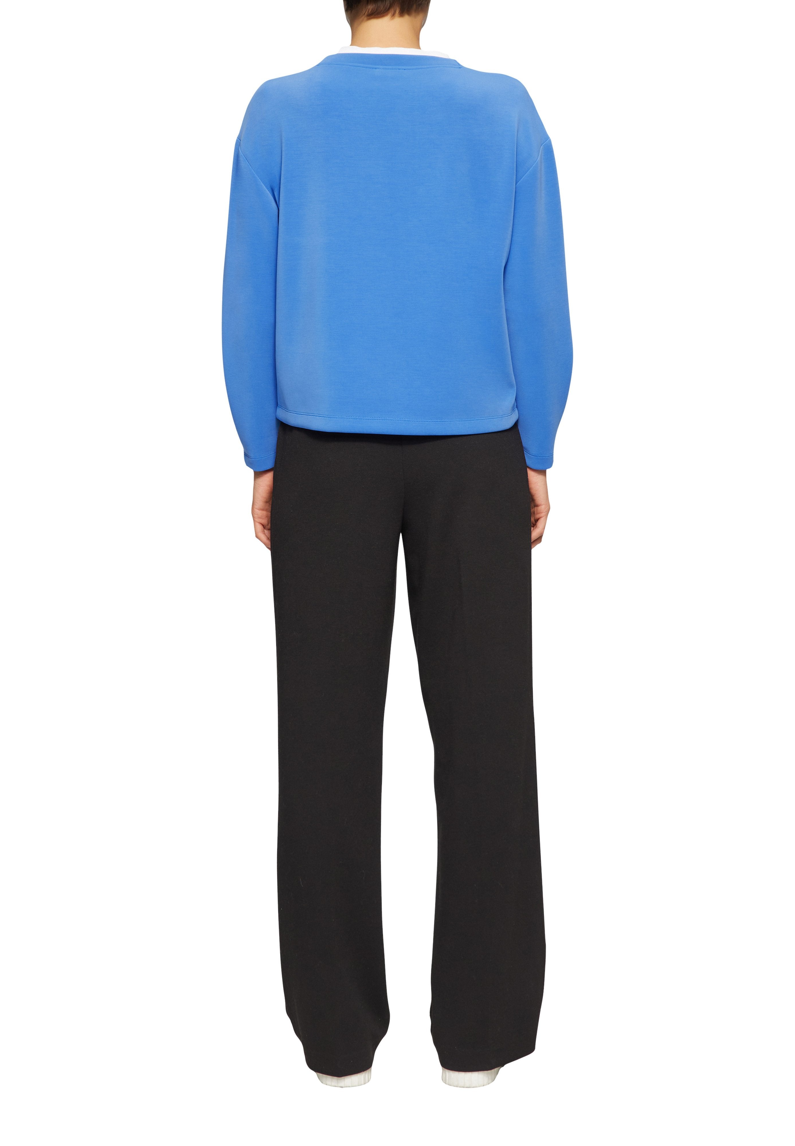 SCUBA-SWEATSHIRT AUS MODALMIX IM RELAXED FIT Media 6
