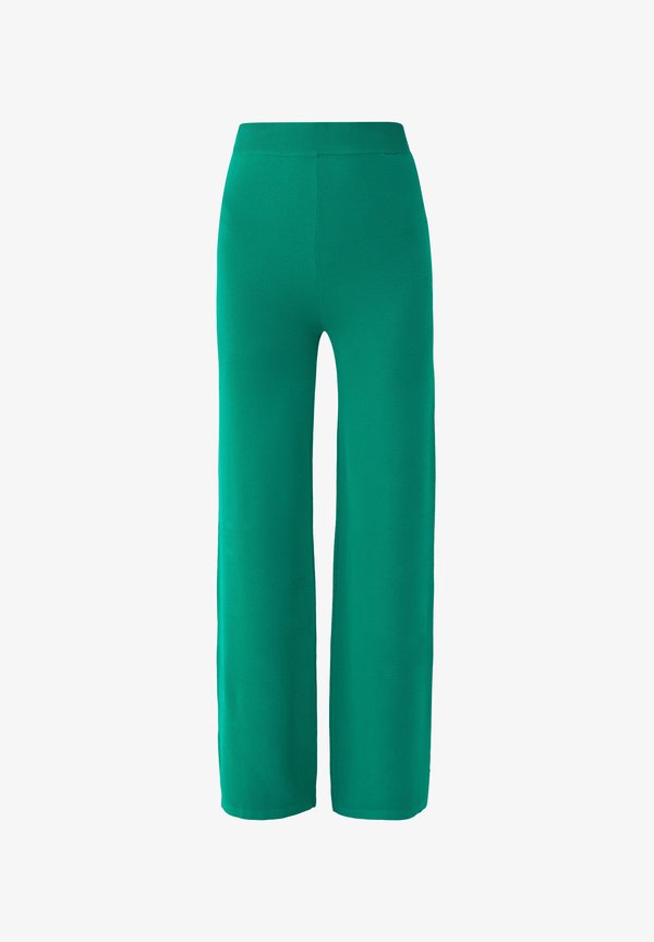 s.Oliver RELAXED - Trousers - smaragd