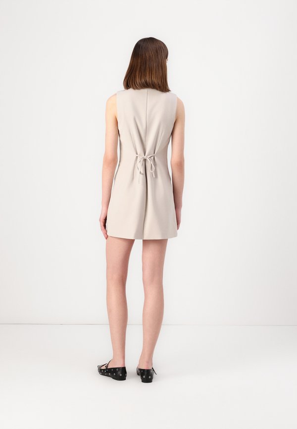 Abercrombie & Fitch The A&F Mara High-Neck Vest Mini Dress