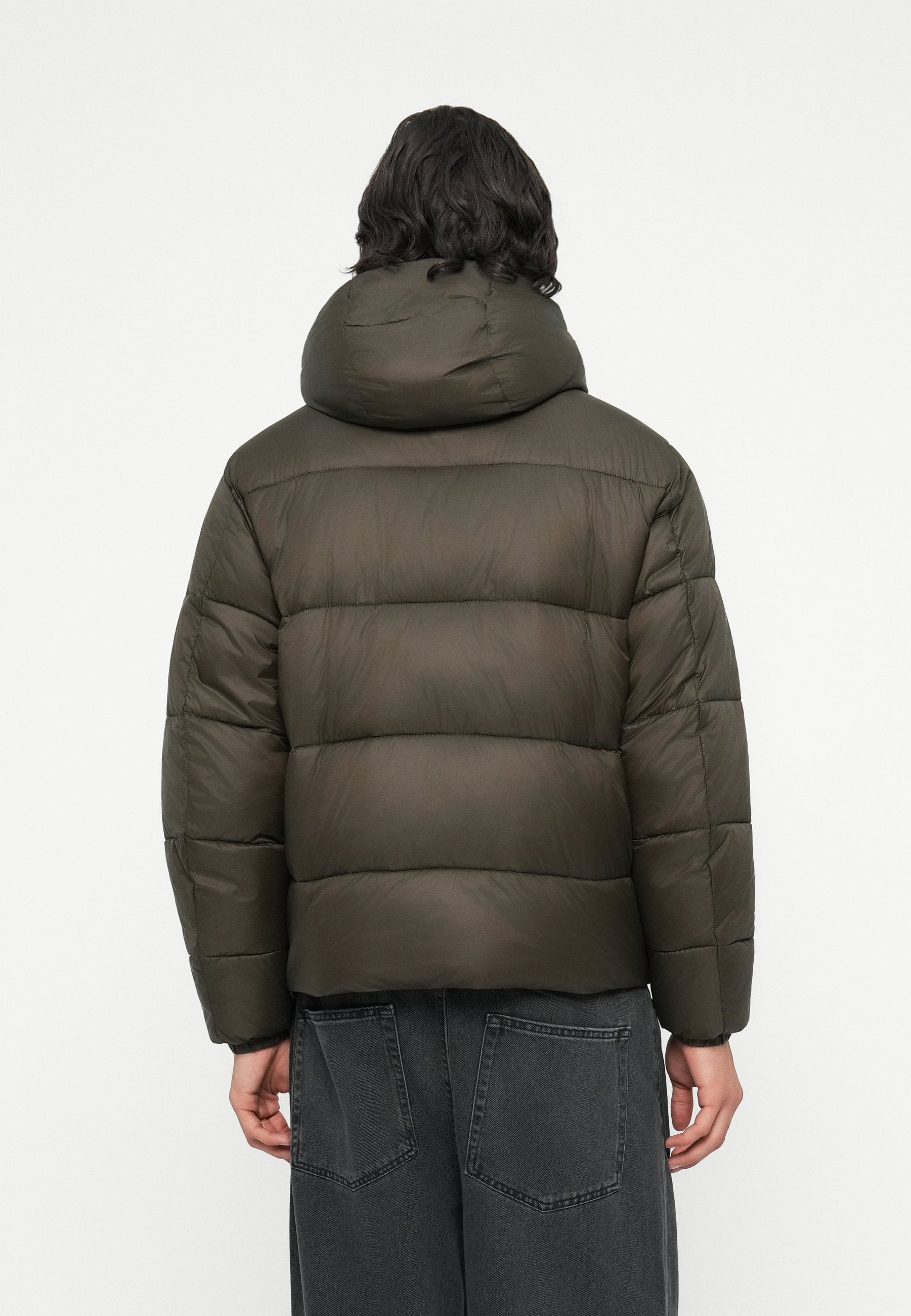 Abercrombie & Fitch AIRCLOUD HOODED PUFFER