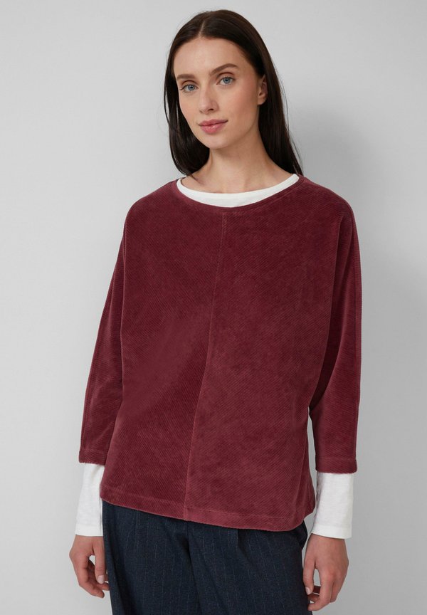 s.Oliver Long sleeved top - bordeaux