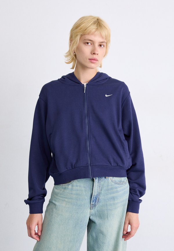 Nike Sportswear Zip-up sweatshirt - midnight navy/sail