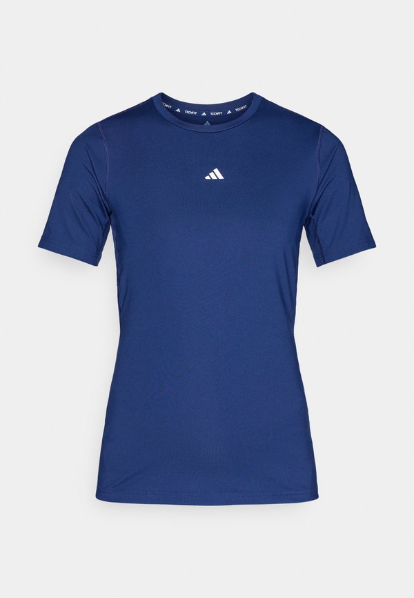 adidas Performance TECHFIT TRAINING T-SHIRT - Basic T-shirt - dark blue