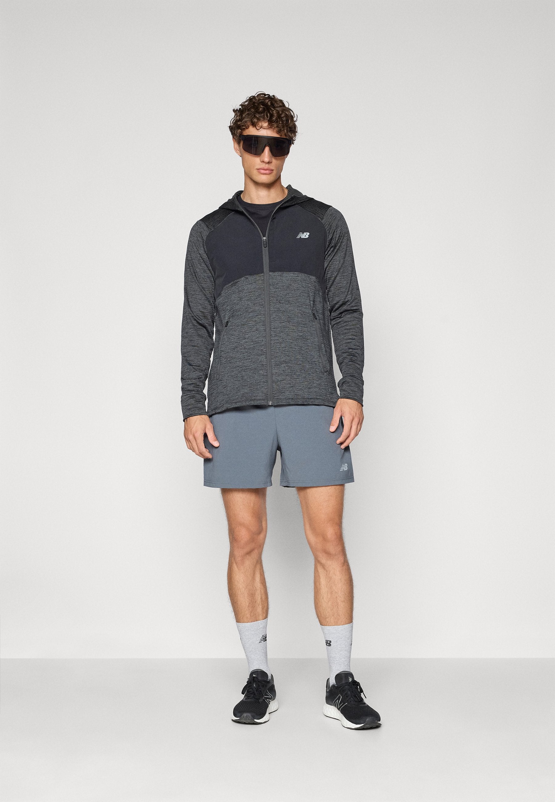 New Balance GRID HOODED FULL ZIP