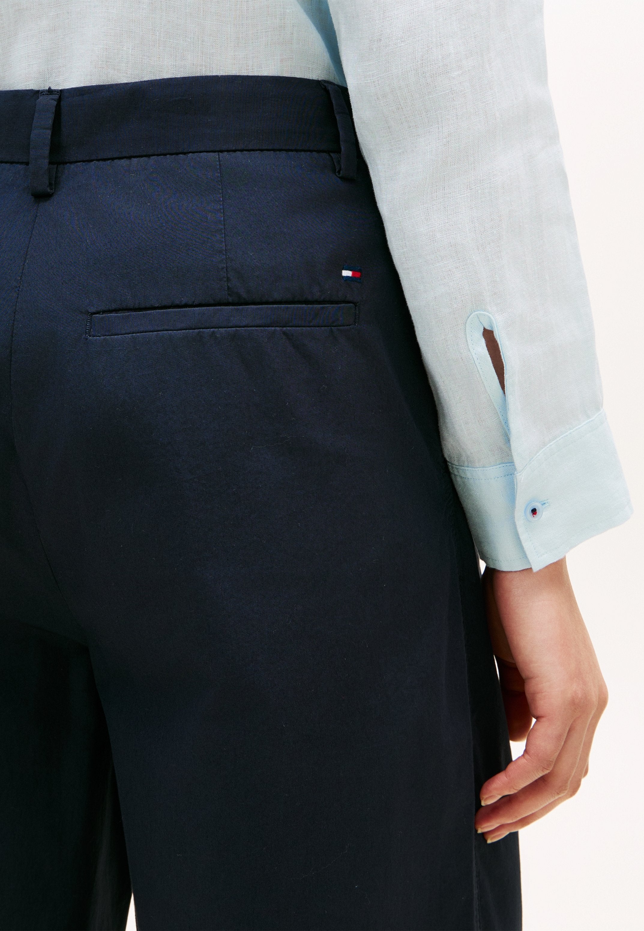 WASHED WIDE LEG TROUSERS Media 5