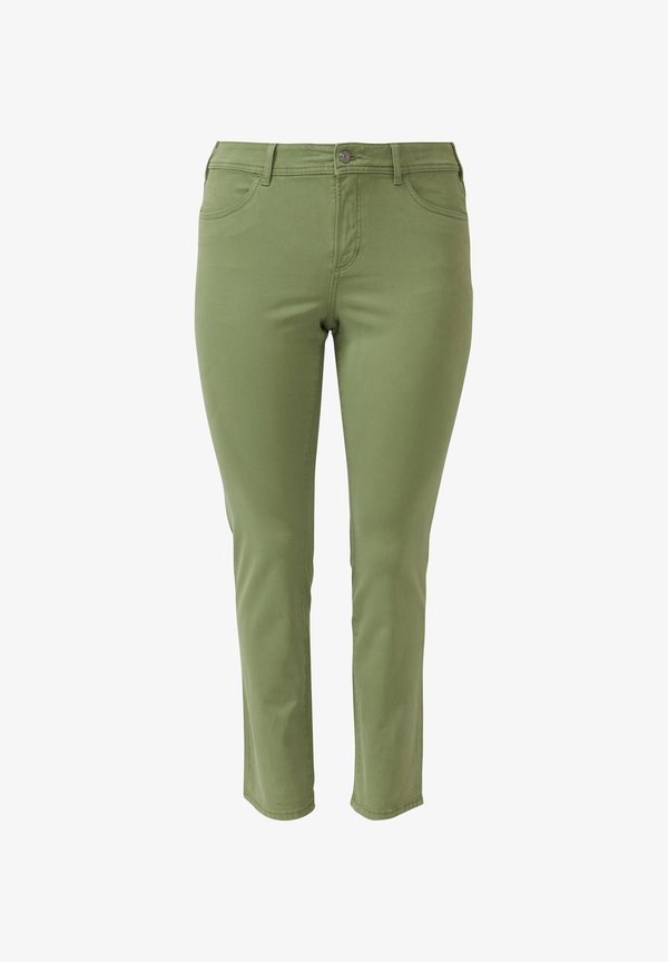 s.Oliver Slim fit jeans - helles olivgrün