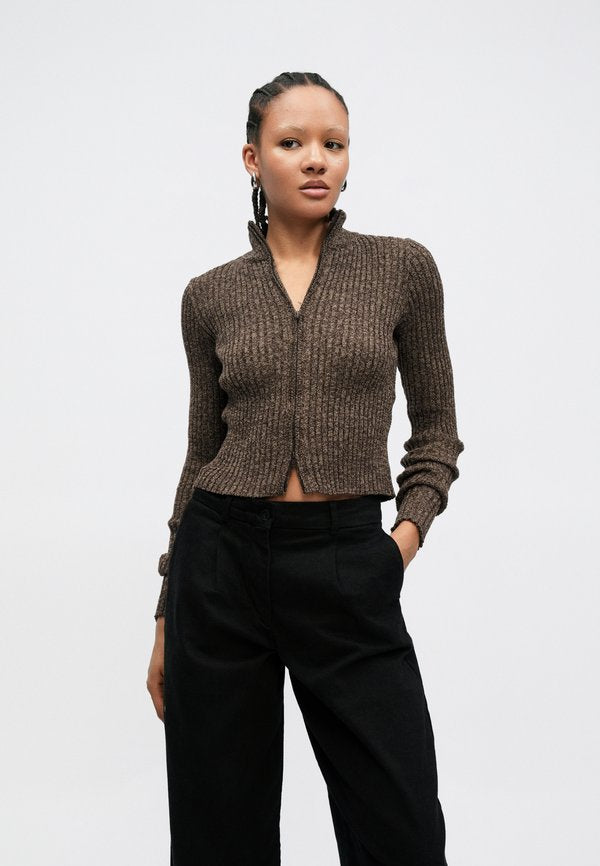 Selected Barrel fit mid waist