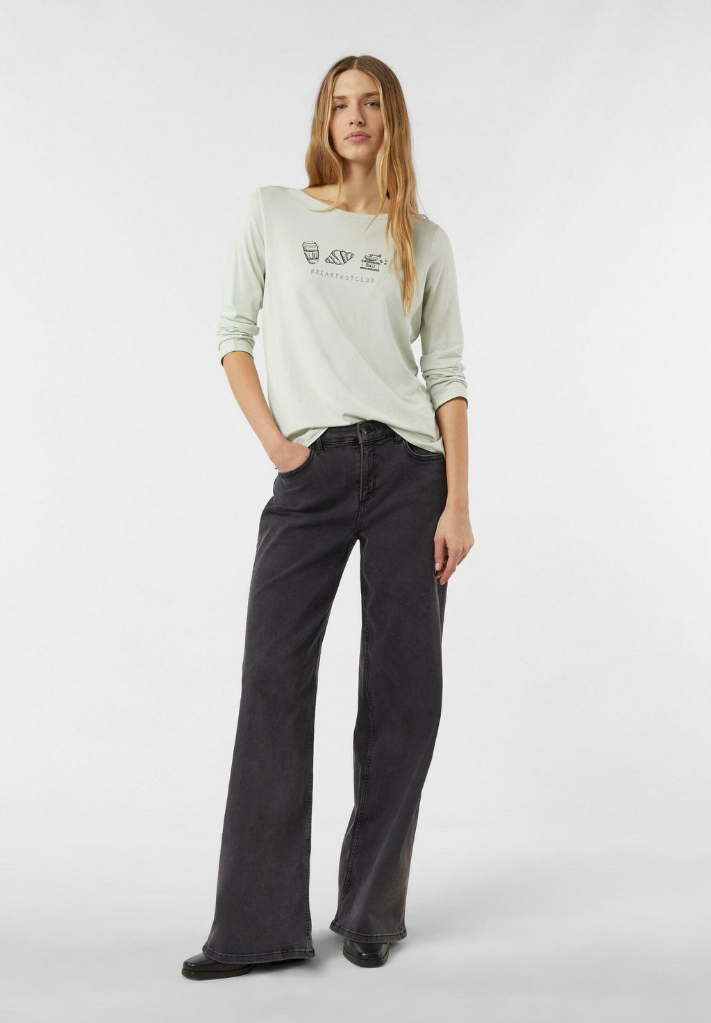 comma Langarmshirt Media 2