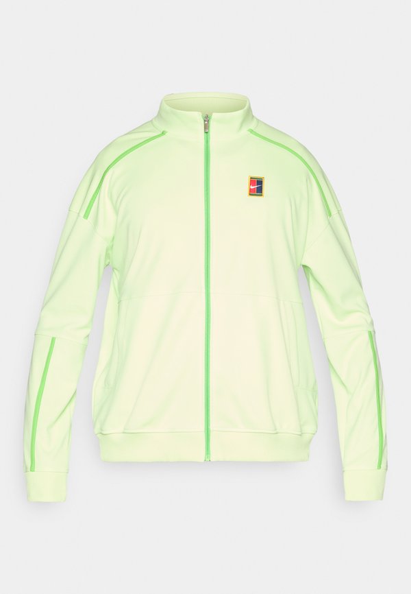 Nike Performance NIKECOURT HERITAGE SUIT JACKET - Training jacket - light liquid lime/mean green