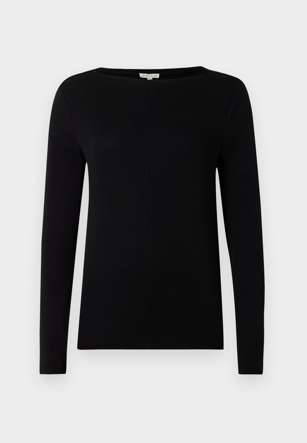 TOM TAILOR Long sleeved top - deep black