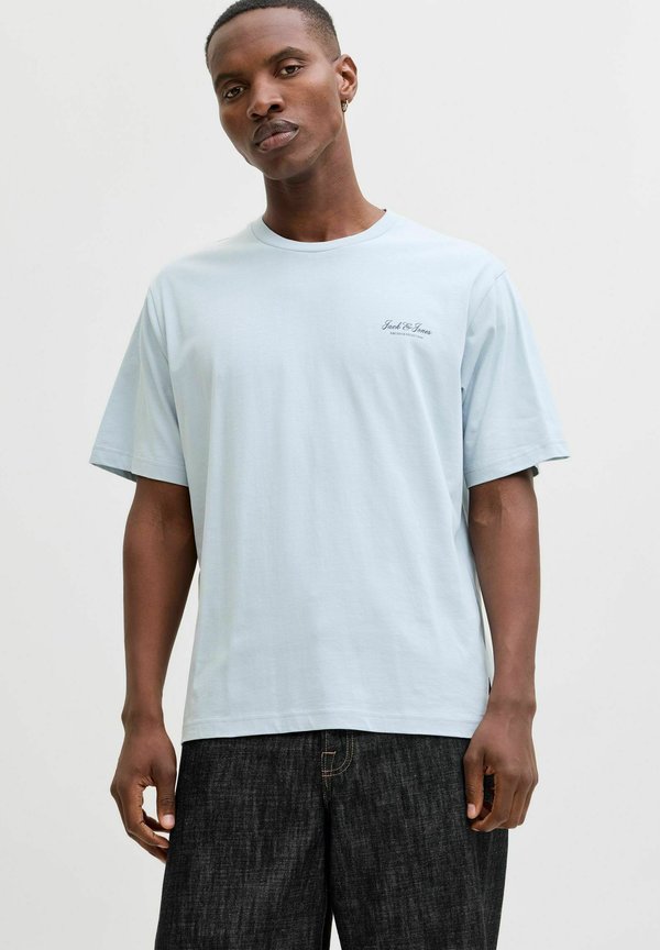 Jack & Jones JJEARCHIVE GRAPHIC TEE SS O-NECK NOOS - Basic T-shirt - celestial blue