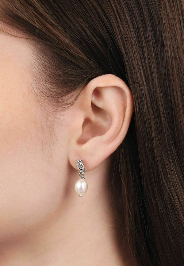 TOM TAILOR Earrings - silver-coloured