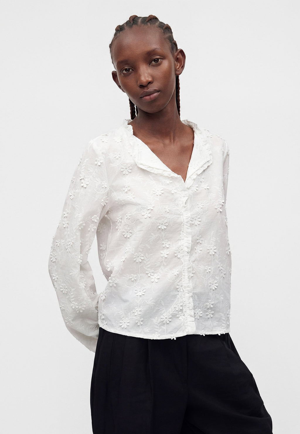 Object OBJKARLI L/S RE SHIRT NOOS