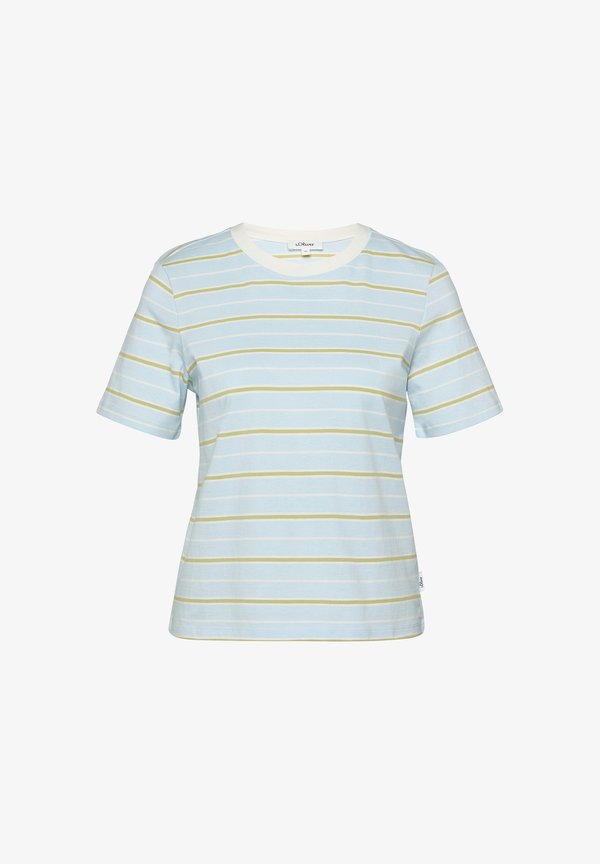 s.Oliver T-SHIRT - Print T-shirt - arktisblau