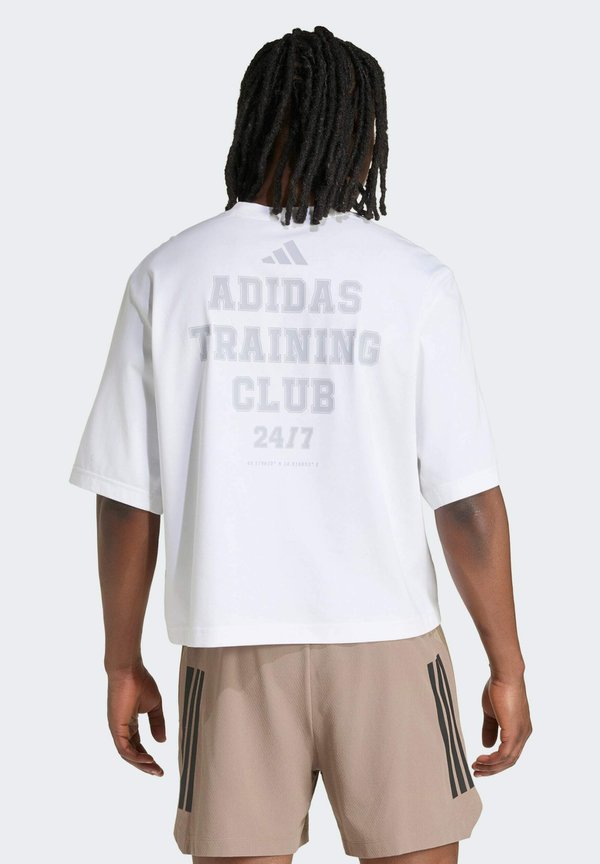 adidas Performance ADIDAS PERFORMANCE D4T PRIMELIFT SHORT T-SHIRT - Print T-shirt - white