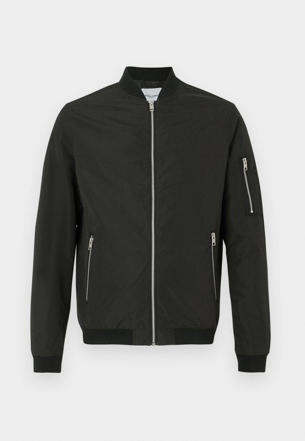Jack & Jones JJERUSH BOMBER NOOS - Bomber Jacket - black