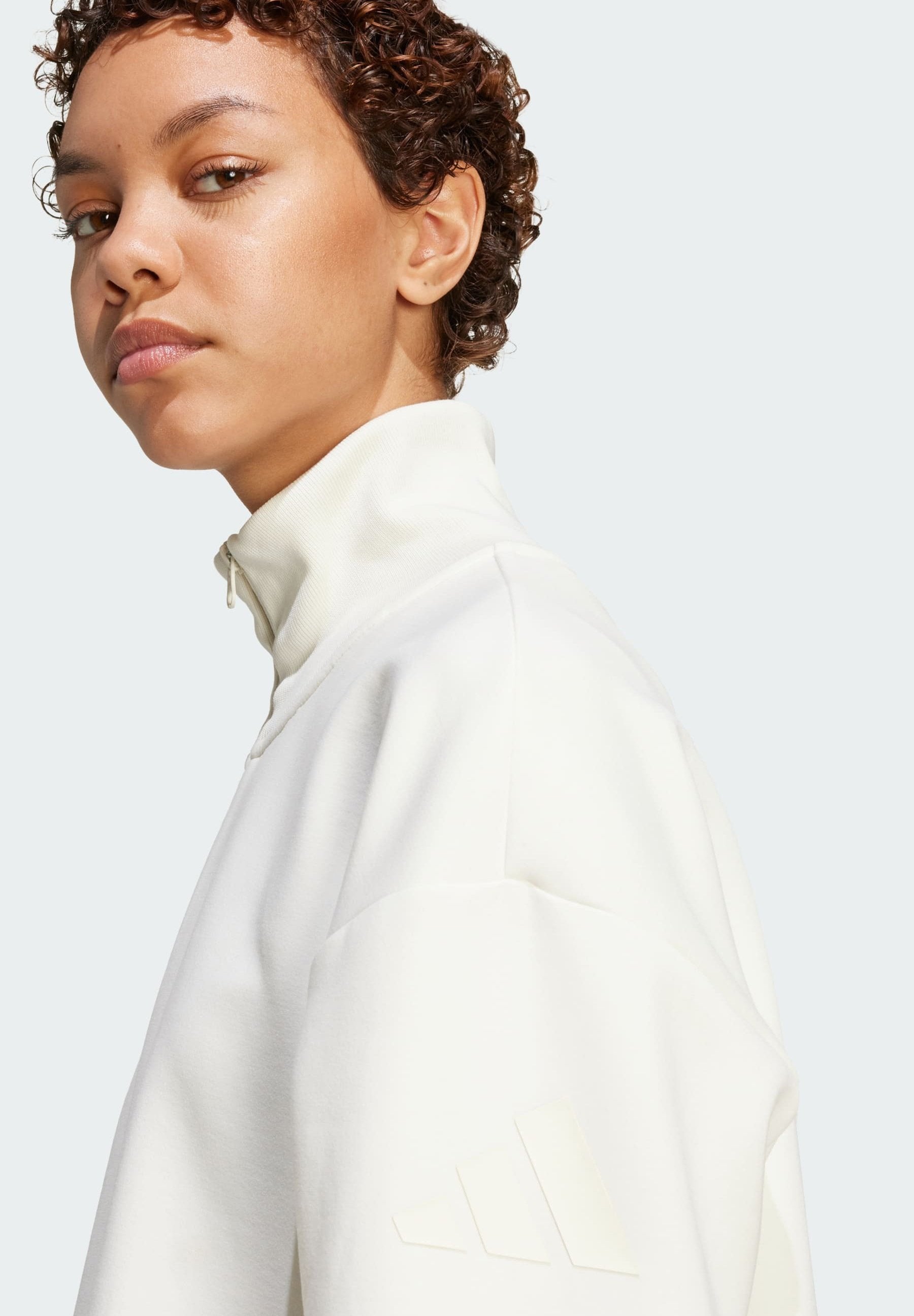 adidas Sportswear SOFT LUX QUARTER ZIP