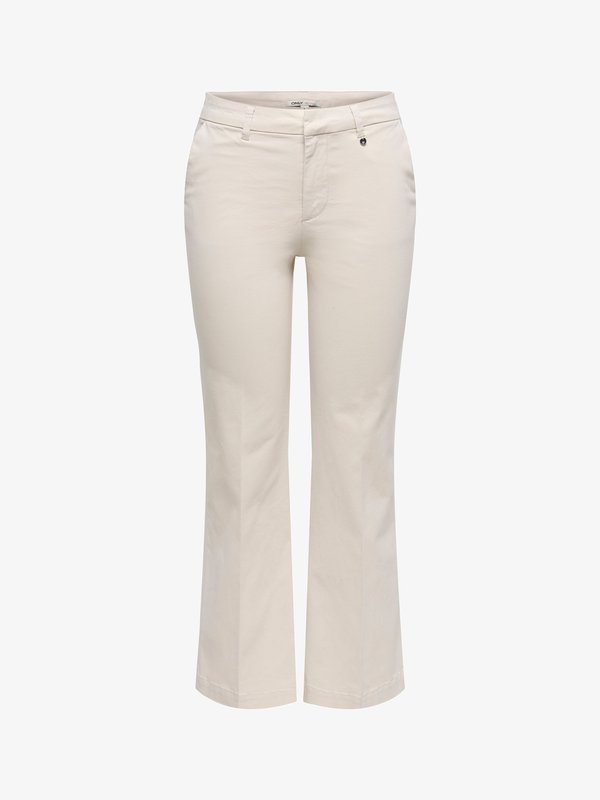 ONLY ONLSTELLA Flared Fit - Trousers - pumice stone