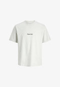 Jack & Jones JORNORREBRO EMB TEE SS CREW NECK NOOS - Print T-shirt - bright white