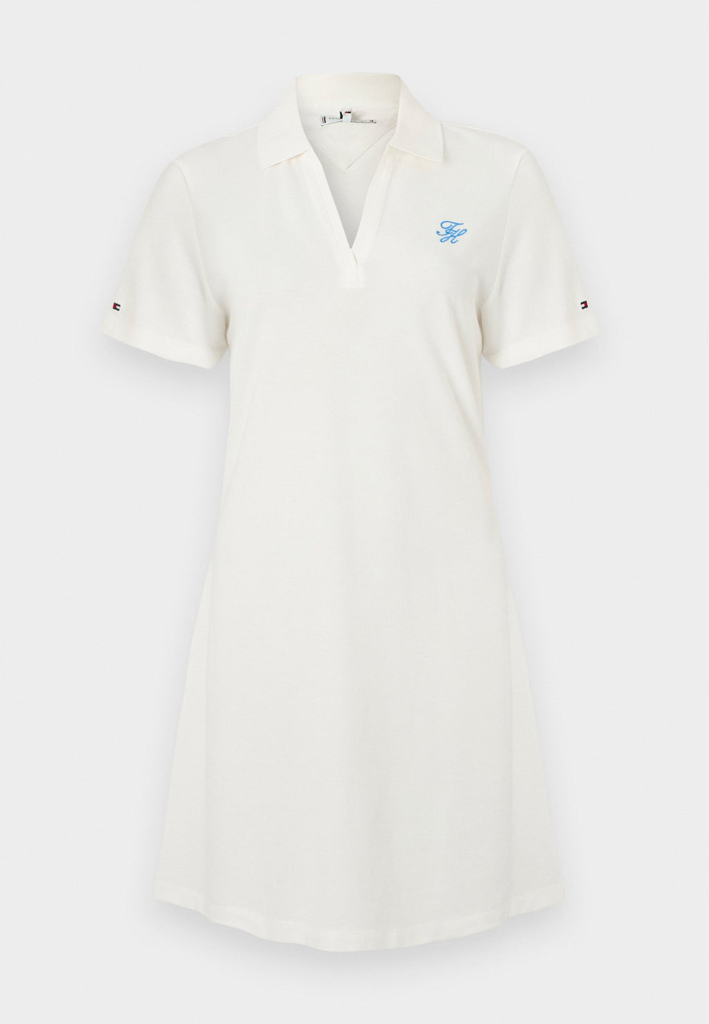 1985 LOGO EMBROIDERY MINI POLO DRESS Media 1