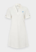 1985 LOGO EMBROIDERY MINI POLO DRESS Media 1